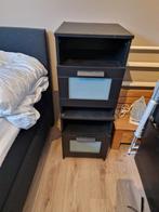 Twee Ikea nastkastje., Huis en Inrichting, Slaapkamer | Nachtkastjes, Gebruikt, Hout, Ophalen