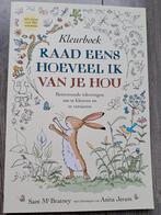 Kleurboek Raad eens hoeveel ik van je hou, Ophalen, Nieuw, Sam McBratney, 3 tot 4 jaar