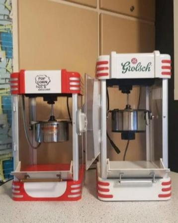 2 tafelmodellen popcornmachines  te huur voor €20 per stuk beschikbaar voor biedingen