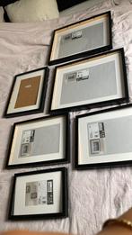 RIBBA fotolijst ikea zwart, Ophalen, Zo goed als nieuw