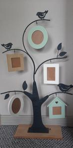 Fotolijst boom met vogels, Minder dan 50 cm, 50 tot 75 cm, Metaal of Aluminium, Ophalen of Verzenden
