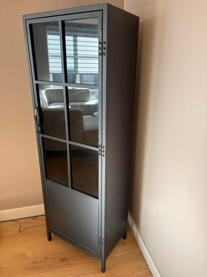 Metalen kast Castello, Huis en Inrichting, Kasten | Vitrinekasten, Zo goed als nieuw, 150 tot 200 cm, 50 tot 100 cm, 25 tot 50 cm