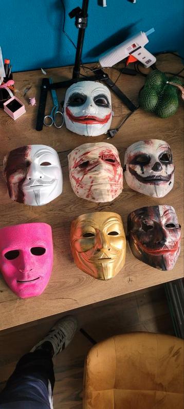 Handgemaakte Maskers - Uniek & Decoratief beschikbaar voor biedingen