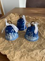 Kerstklokjes copenhagen porselijn, Ophalen of Verzenden