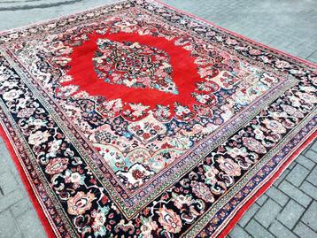 Antiek handgeknoopte tapijt Uit IRAN (Sarouck) 420 x 330 cm beschikbaar voor biedingen