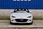Mazda MX-5 1.5 SkyActiv-G 131 TS, Auto's, Gebruikt, 4 cilinders, Cabriolet, Wit