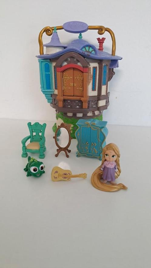Rapunzel Disney animators huisje, Verzamelen, Poppetjes en Figuurtjes, Zo goed als nieuw, Ophalen of Verzenden