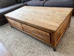 Salontafel, 100 tot 150 cm, Teakhout, Zo goed als nieuw, Minder dan 50 cm