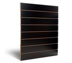 Zwarte wandpanelen 120x120 - 20 stuks incl. aluminium profie, Ophalen