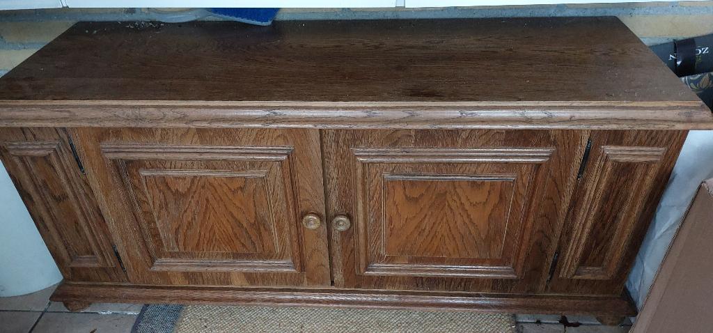 Dekenkist eiken, Huis en Inrichting, Woonaccessoires | Kisten, Ophalen, Gebruikt, 100 tot 150 cm, 50 tot 75 cm