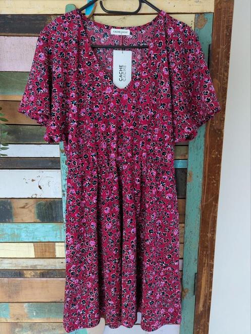 NIEUW: jurk Cache Cache (maat S), Kleding | Dames, Jurken, Nieuw, Maat 36 (S), Roze, Boven de knie, Ophalen of Verzenden