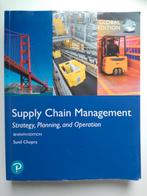 Supply Chain Management Sunil Chopra, Ophalen of Verzenden, Gelezen, Management