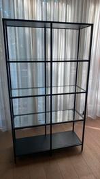 Ikea Vittsjo kast glazen planken, Huis en Inrichting, Kasten | Vitrinekasten, Ophalen, Gebruikt, 25 tot 50 cm