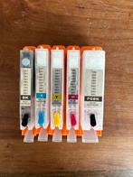 Refill cartidges canon pgi 581/580 met chip, Computers en Software, Printerbenodigdheden, Ophalen of Verzenden, Zo goed als nieuw