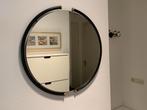 Mooie kwaliteits Bony Design aluminium spiegel, Rond, Ophalen of Verzenden, Zo goed als nieuw, Minder dan 100 cm