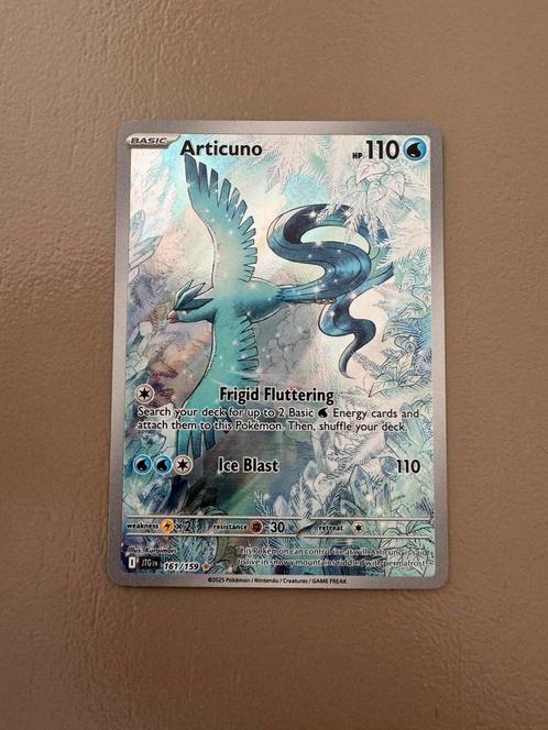 Articuno JTG 161, Hobby en Vrije tijd, Verzamelkaartspellen | Pokémon, Zo goed als nieuw, Ophalen of Verzenden