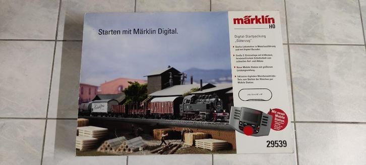 Märklin 29539 digitale startset "goederentrein", Hobby en Vrije tijd, Modeltreinen | H0, Zo goed als nieuw, Locomotief, Wisselstroom