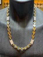 18KT Goud - 65 Gram - Ketting - PLATTE MAGNUM - 65 cm, Ophalen, Nieuw, Goud