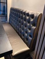 Prachtige eetkamerbank van Eric Kuster, 220cm, leerlook, Ophalen, Overige kleuren, Leer, Zo goed als nieuw