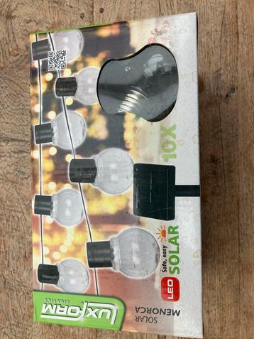 Lichtsnoer 10 LED Solar - Tuinverlichting beschikbaar voor biedingen