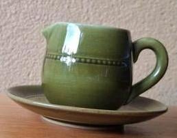 Melkkannteje van höganäs keramik., Ophalen of Verzenden