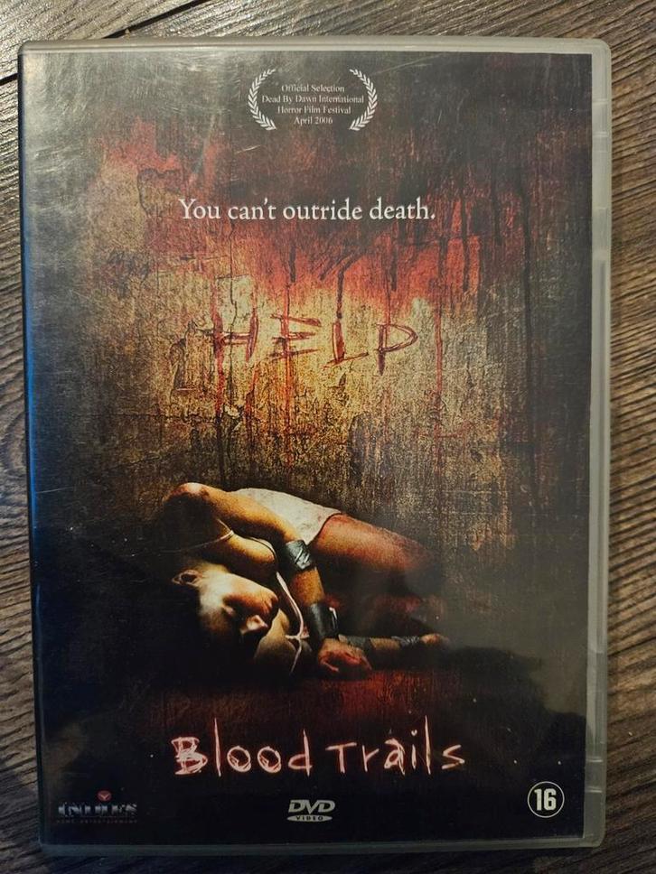 Blood Trails Dvd  Horror Thriller, Cd's en Dvd's, Dvd's | Horror, Zo goed als nieuw, Slasher, Vanaf 16 jaar, Ophalen of Verzenden