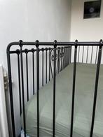 Bedbank 1 persoons IKEA met matras, Ophalen, Gebruikt, 90 cm, Zwart