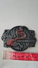 Harley Davidson buckle / gesp nummer F 88 made in USA, Ophalen of Verzenden, Zo goed als nieuw, Overige kleuren, Minder dan 95 cm