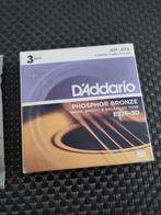 D'Addarío EJ26 3D Snarenset voor akoestische western gitaar, Muziek en Instrumenten, Snaarinstrumenten | Gitaren | Akoestisch