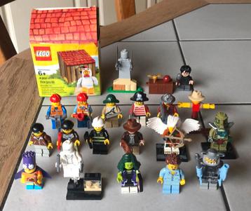 Diverse lego minifiguren zgan zie omschrijving beschikbaar voor biedingen