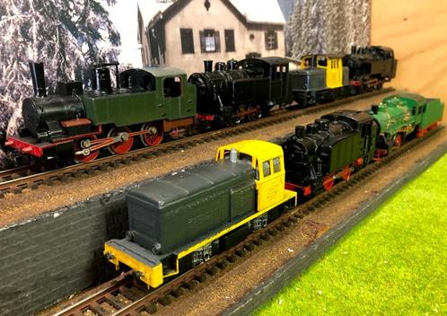 Fleischmann Lima en Jouef 7 locjes DC, Hobby en Vrije tijd, Modeltreinen | H0, Gebruikt, Locomotief, Gelijkstroom, Fleischmann