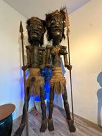 Afrikaanse houten wachters, Antiek en Kunst, Kunst | Beelden en Houtsnijwerken, Ophalen