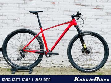 Scott Scale rood L 2022 beschikbaar voor biedingen