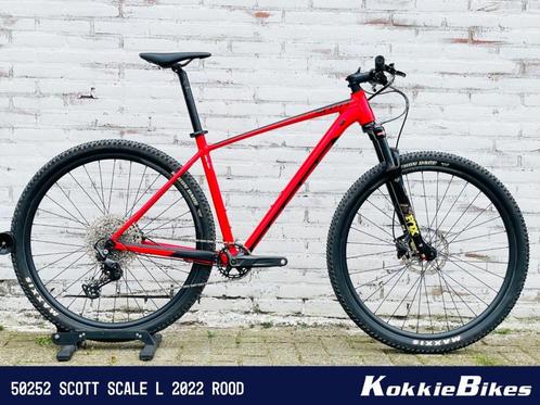 Scott Scale rood L 2022, Fietsen en Brommers, Fietsen | Mountainbikes en ATB, Gebruikt, Overige merken