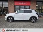 Volkswagen T-Cross 1.0 TSI R-Line * Granatie mogelijk tot 30, Auto's, Voorwielaandrijving, Gebruikt, Zwart, Wit