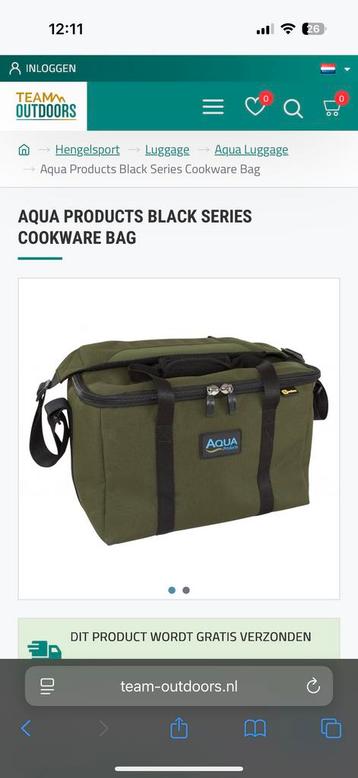 Aqua Cookware Bag beschikbaar voor biedingen