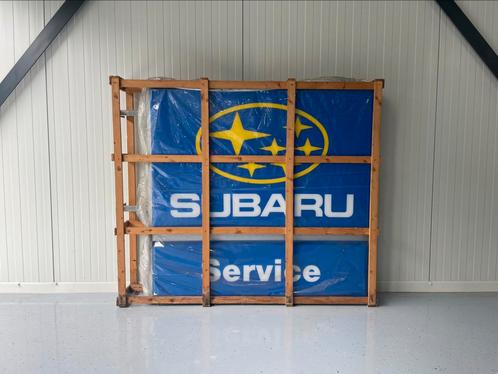 Subaru service reclame dealer lichtbak*vintage *nieuw *uniek, Verzamelen, Merken en Reclamevoorwerpen, Nieuw, Lichtbak of (neon) lamp