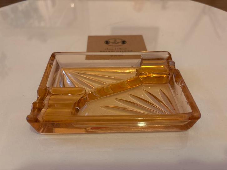 Art deco persglas Asbak, Antiek en Kunst, Antiek | Glas en Kristal, Ophalen