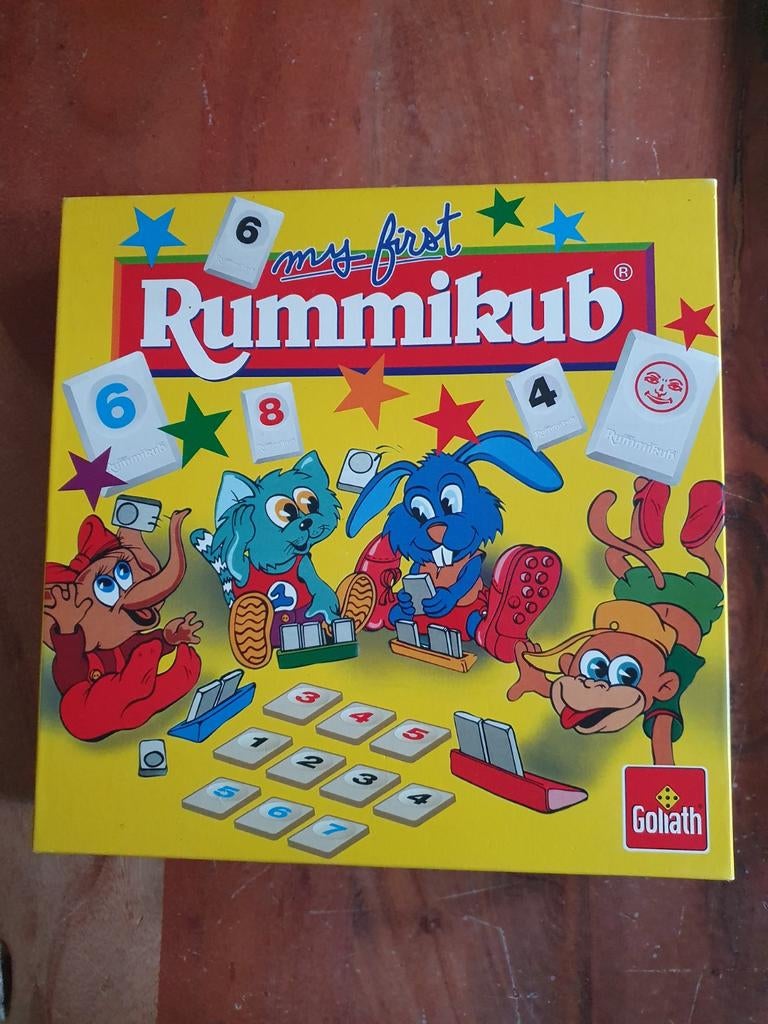 Rummicub Kinderen - Nieuwstaat!, Goliath, Nieuw, Ophalen of Verzenden, Een of twee spelers