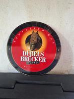 Emaille bier reclamebord Dübels Brücker Duits pils, Verzamelen, Biermerken, Ophalen of Verzenden, Zo goed als nieuw, Reclamebord, Plaat of Schild