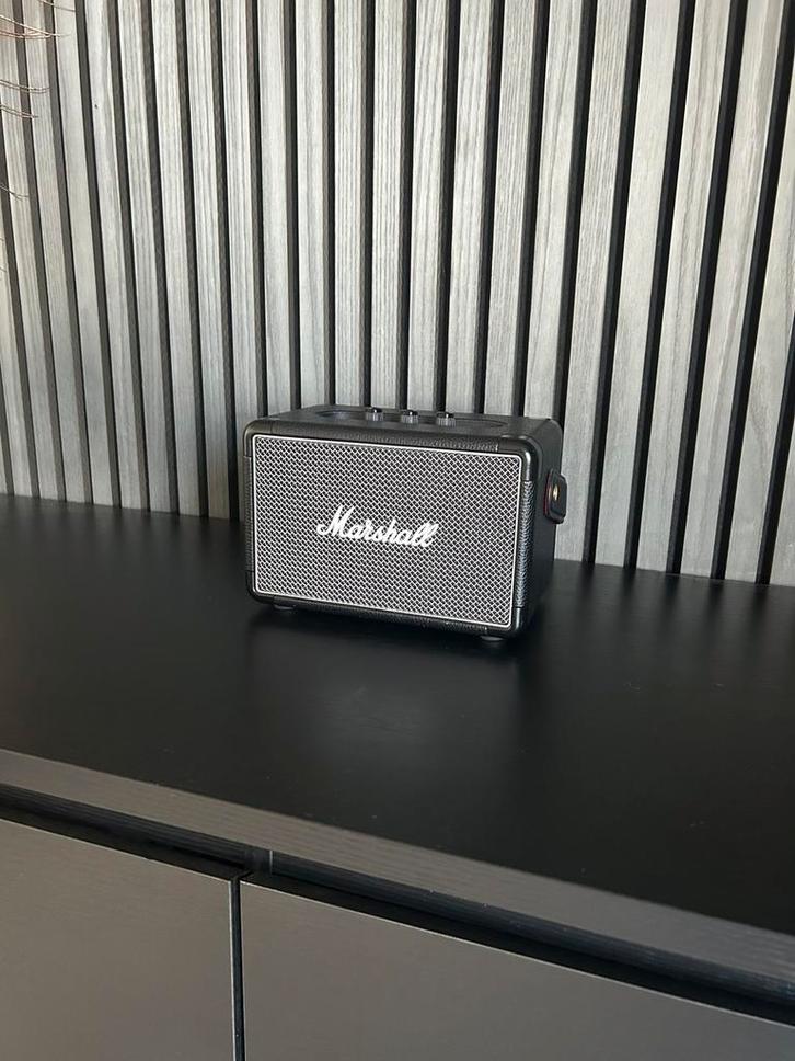 Marshall Kilburn II (Black & Brass edition), Audio, Tv en Foto, Luidsprekers, Zo goed als nieuw, Front, Rear of Stereo speakers