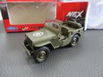 Welly Jeep Willys US Army Leger, Hobby en Vrije tijd, Nieuw, Ophalen of Verzenden, Auto