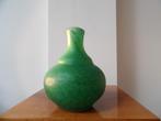 Art Deco Frans Vaasje Cameo Glas groen, Antiek en Kunst, Antiek | Vazen, Ophalen of Verzenden