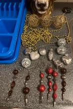 Diverse kerstballen + decoratie, Ophalen of Verzenden, Gebruikt