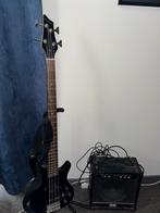 Basgitaar en versterker - beginnersset, Muziek en Instrumenten, Ophalen, Gebruikt, Basgitaar