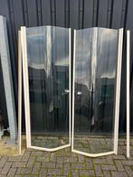 Inloopdouche deuren - Glas, Doe-het-zelf en Verbouw, Glas en Ramen, Gebruikt, 80 tot 120 cm, Glasplaat, Veiligheidsglas