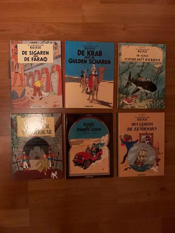 topstaat! 6 Hergé titels, hardcover 
