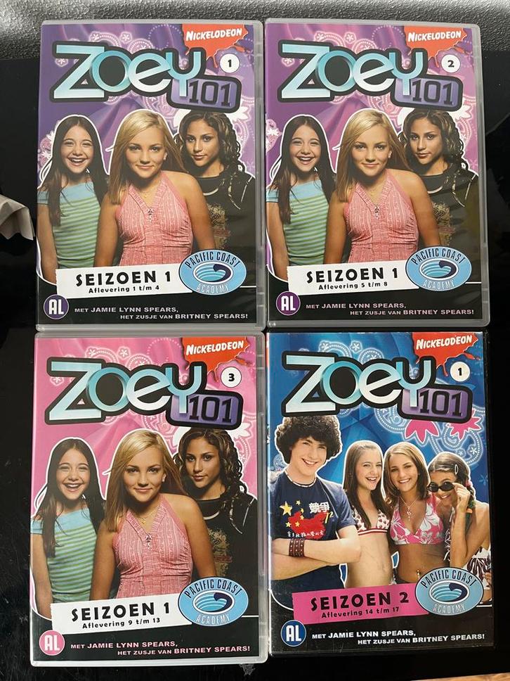 Zoey 101 DVD Boxset Seizoen 1 & 2, Cd's en Dvd's, Dvd's | Tv en Series, Zo goed als nieuw, Komedie, Boxset, Alle leeftijden, Ophalen of Verzenden