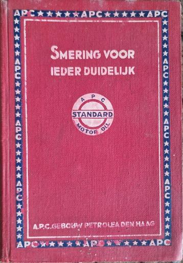A.P.C. Standard Motor Oil Boekje rond 1938 beschikbaar voor biedingen
