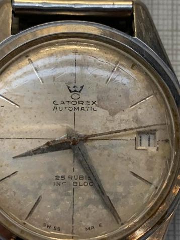 Horloge vintage Catorex automatic Swiss made heren horloge  beschikbaar voor biedingen